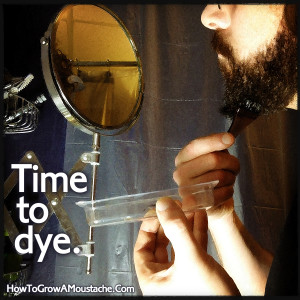 Coloring Your Beard or Moustache: Ready to Dye Pt 2