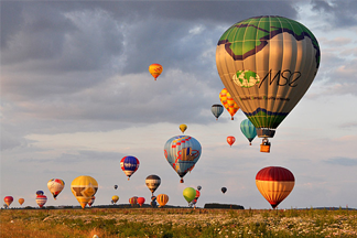Hot  Air Balloon Festivals Are For Lovers - Balloon Festivals Of The World