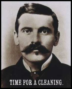 Mustaches  of the OK Corral