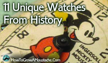 11 Unique Watches From History (Infographic)
