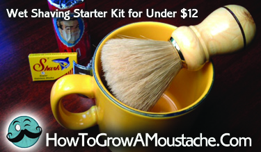 Wet Shaving Starter Kit for Under $12