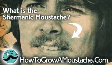 What is the Shermanic Moustache?
