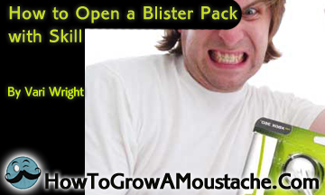 How to Open a Blister Pack with Skill