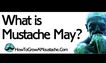 What is Mustache May?